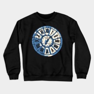 Vintage Clock Dial Crewneck Sweatshirt